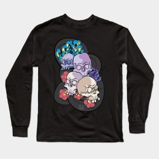 4JapSkulls Long Sleeve T-Shirt